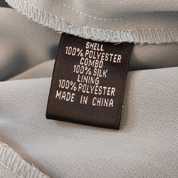 Adrianna Papell Embroidered Mesh Dress Size 4 - Picture 3 of 8